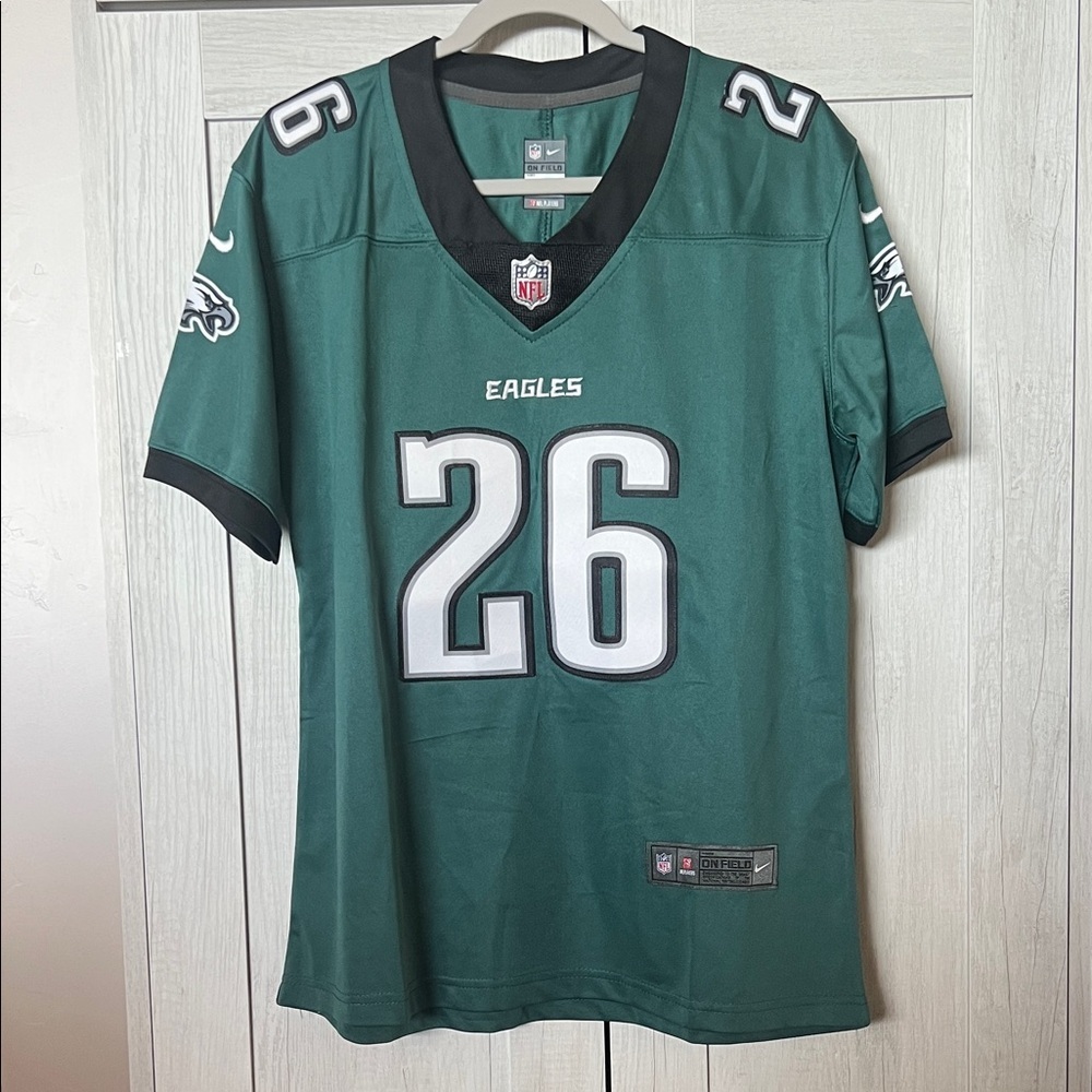 Nike Philadelphia Eagles Saquon Barkley #26 NFL On Field Jersey Size Large